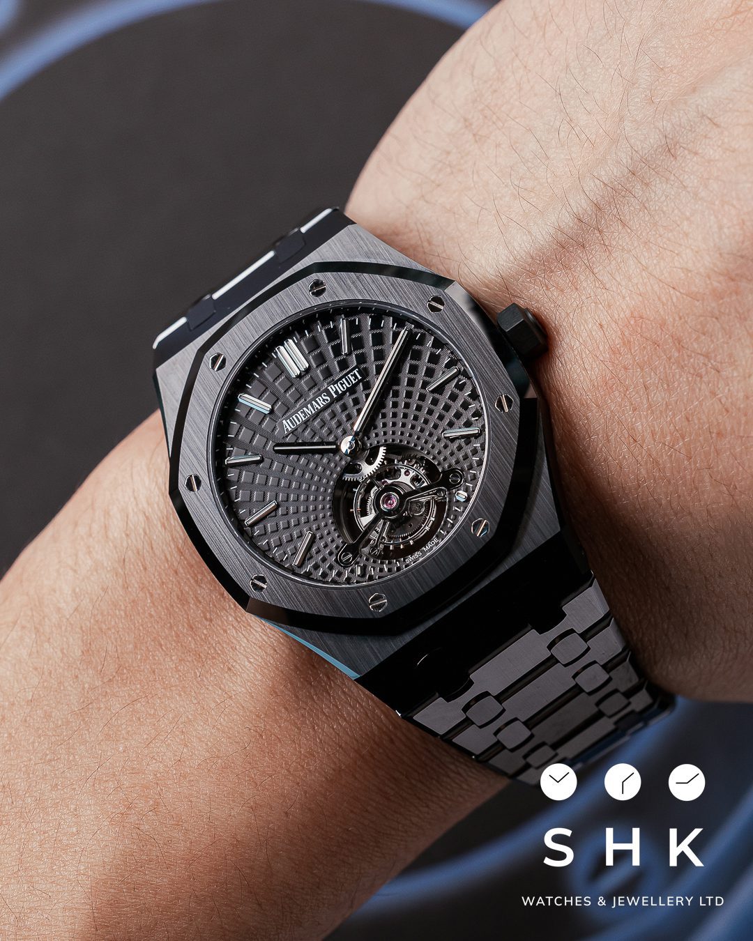 Audemars Piguet Royal Oak Tourbillon Extra Thin Black Ceramic 26522CE.OO.1225CE.01 - Image 8