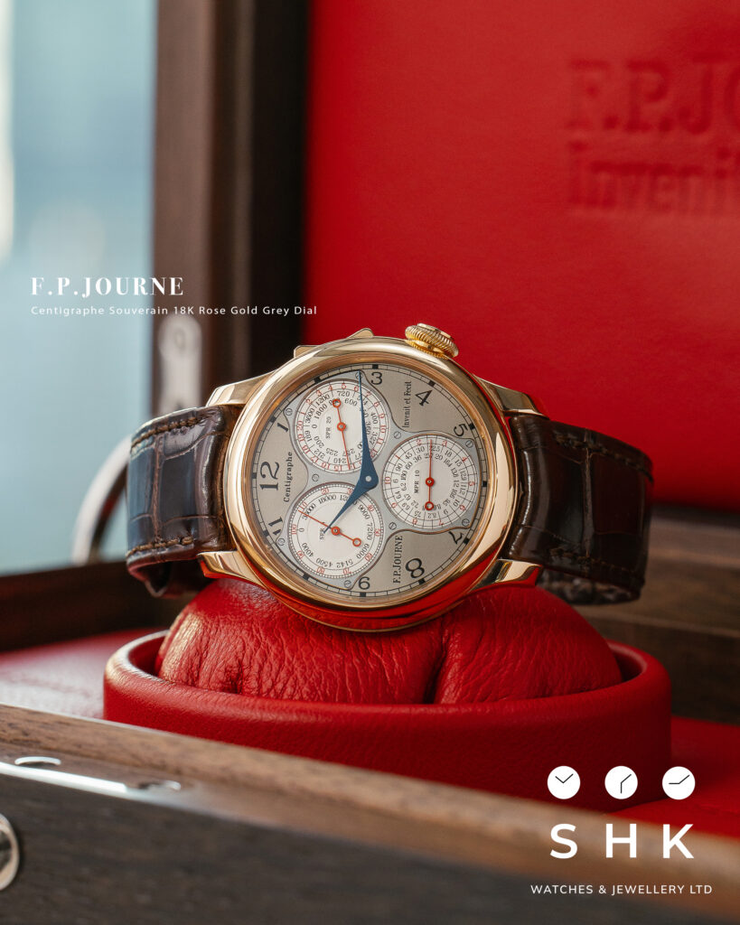 F.P.Journe Centigraphe Souverain Ref. CT Platinum Grey Dial