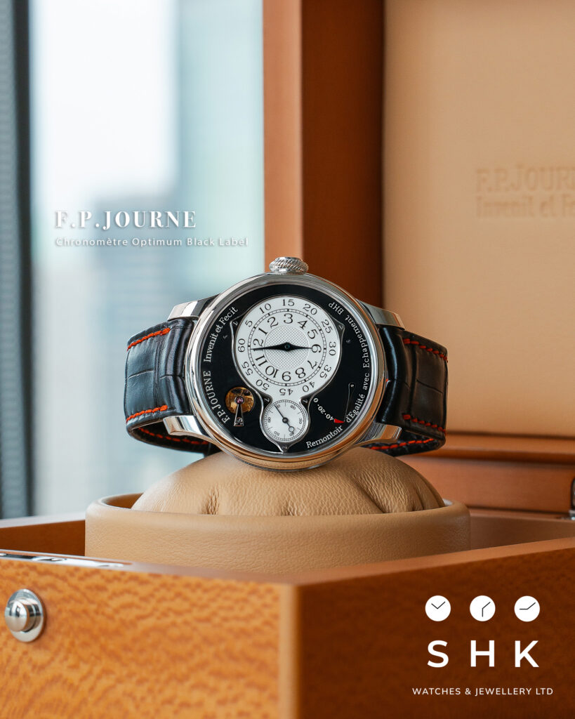 F.P.Journe Chronomètre Optimum Ref. CO Black Label Platinum Black Dial