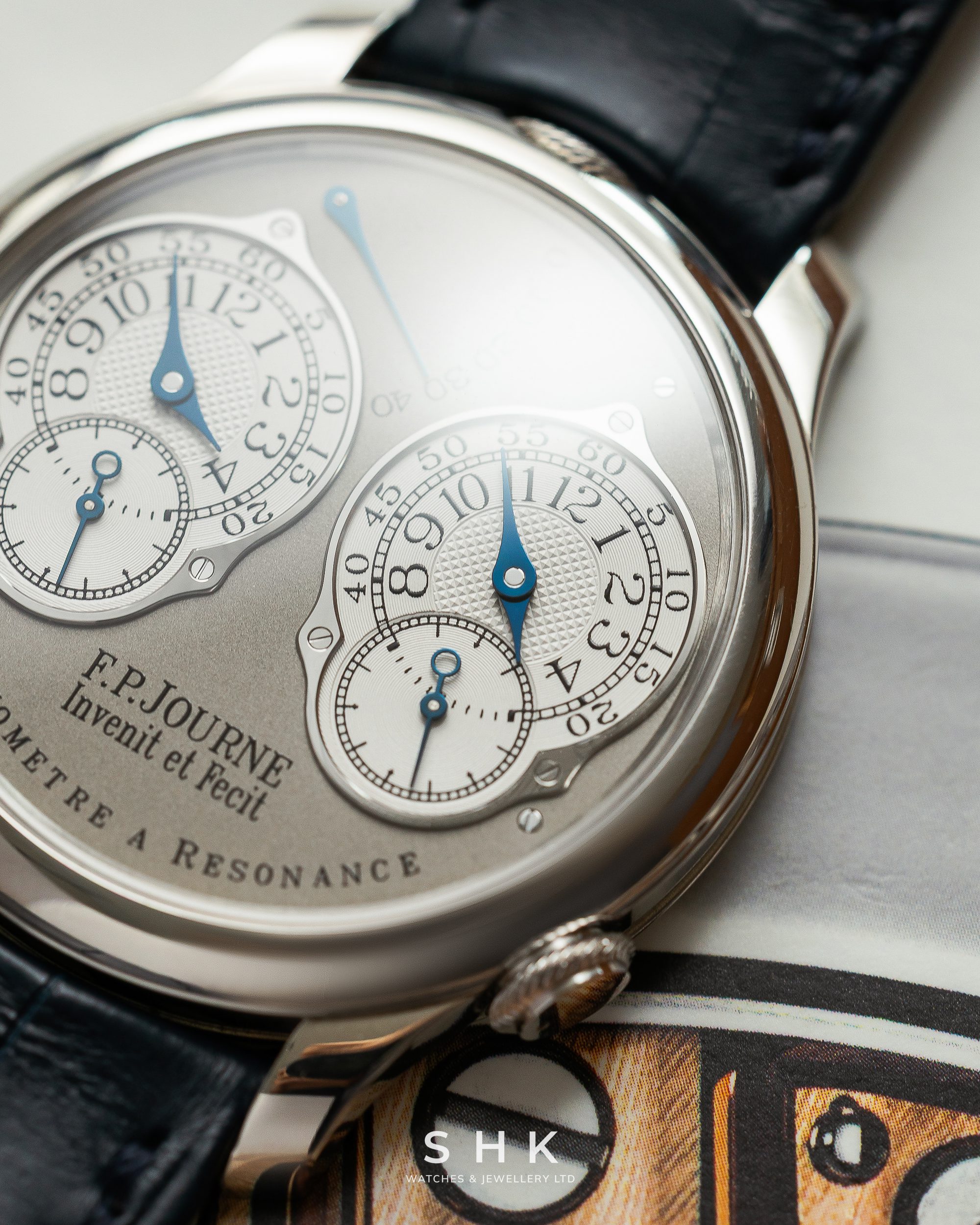 F.P.Journe Chronomètre À Résonance Ref. RN Platinum Grey Dial - Image 8