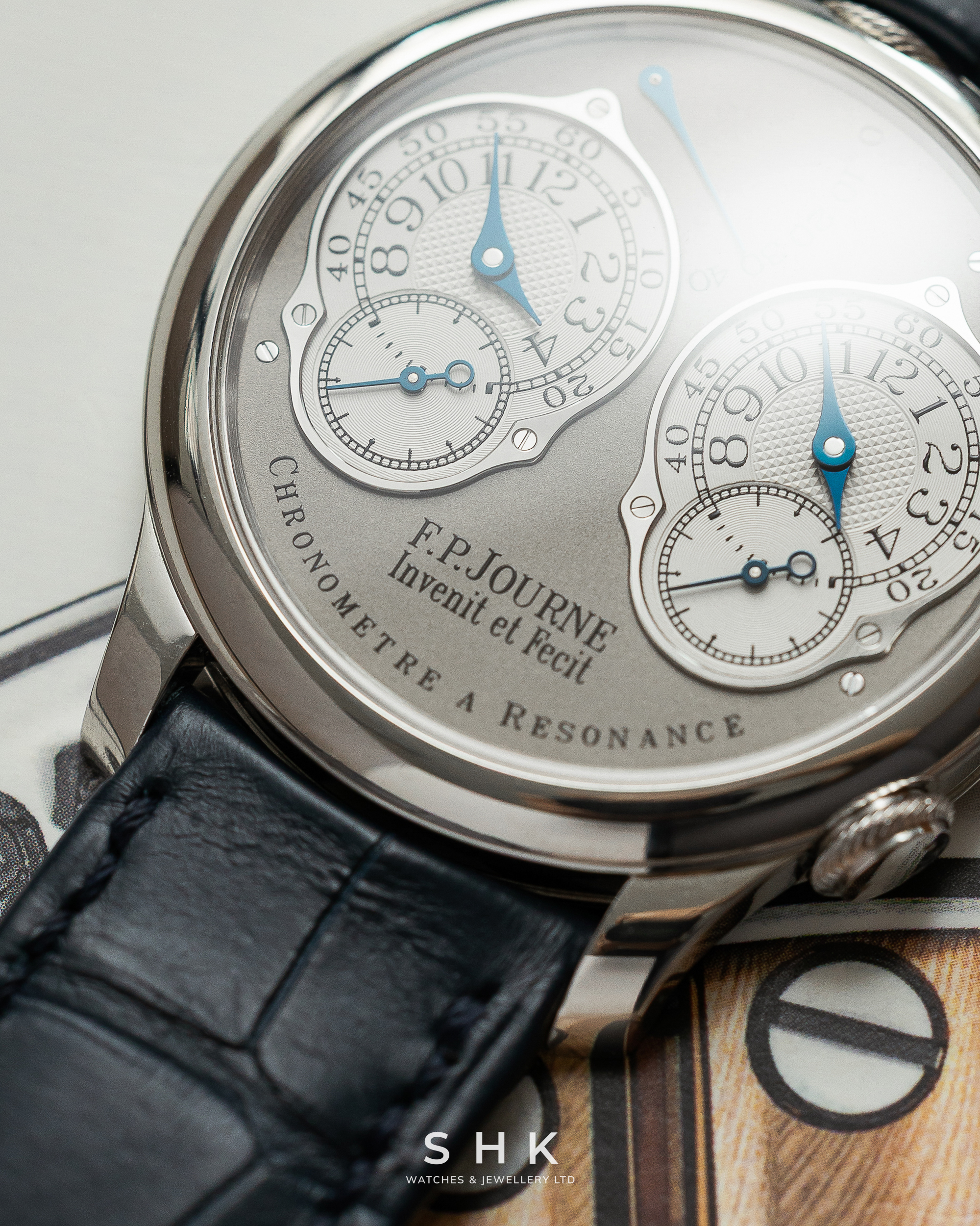 F.P.Journe Chronomètre À Résonance Ref. RN Platinum Grey Dial - Image 7