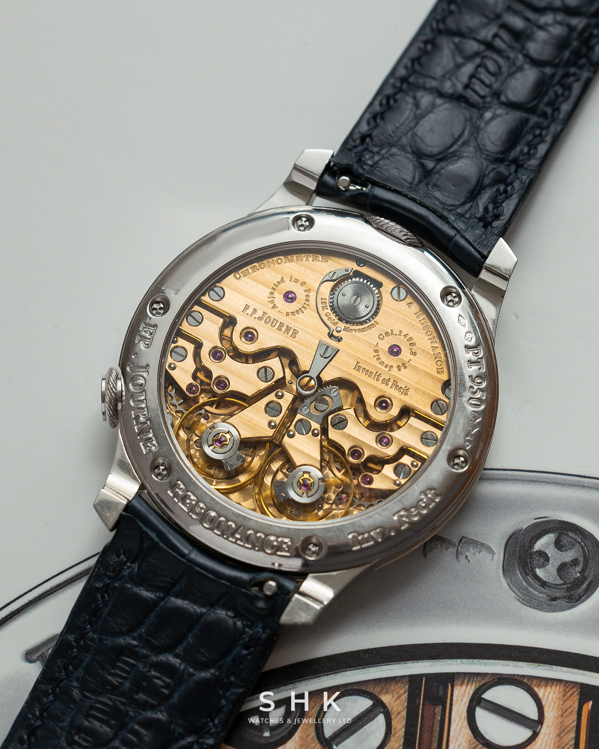 F.P.Journe Chronomètre À Résonance Ref. RN Platinum Grey Dial - Image 11