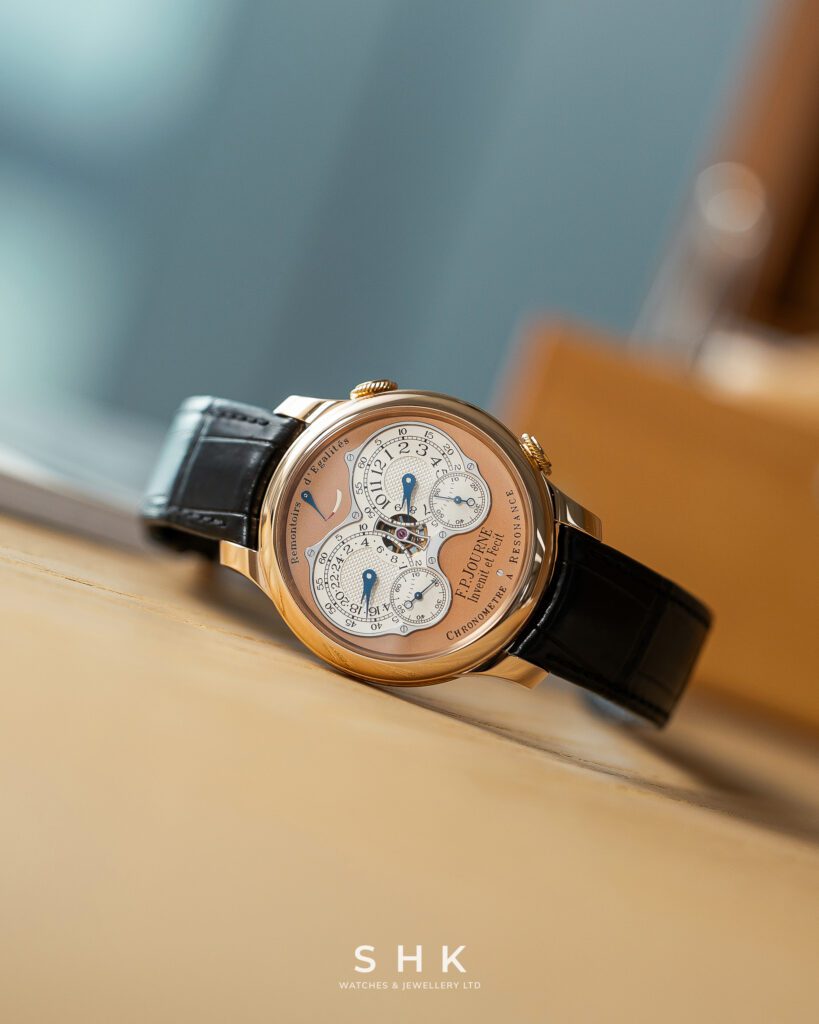 F.P.Journe Chronomètre À Résonance Ref. RQ Rose Gold Salmon Dial
