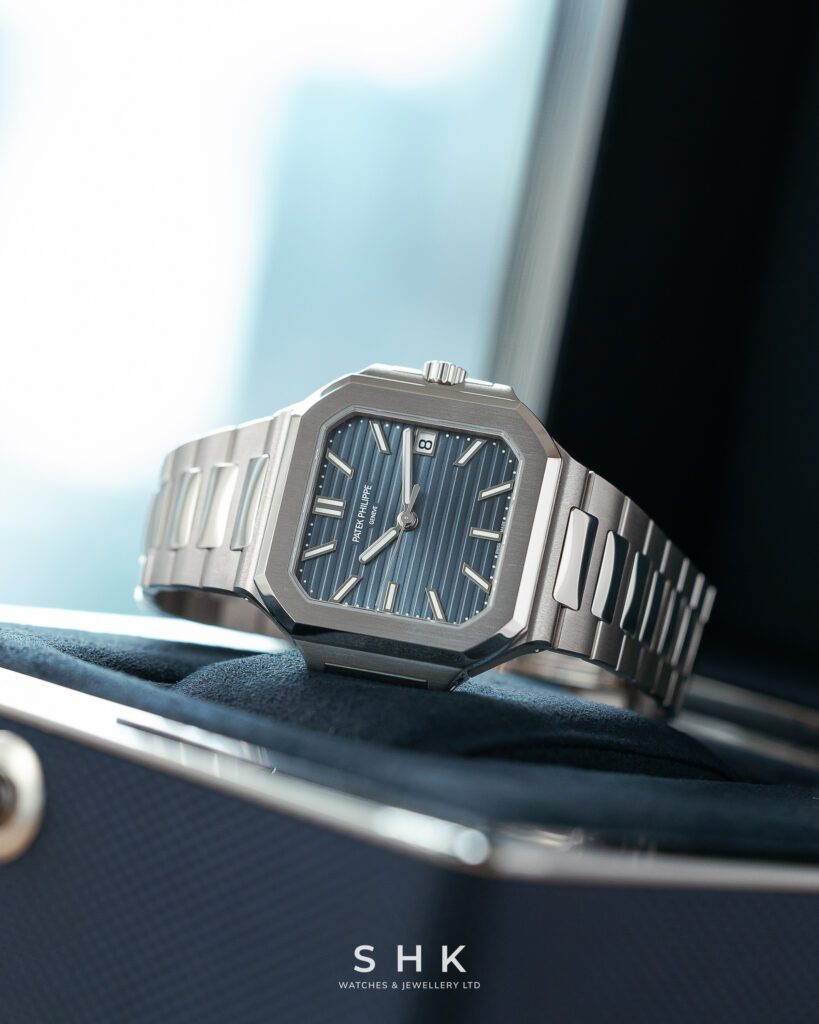 Patek Philippe Cubitus 7128/1G-001 White Gold Blue Dial