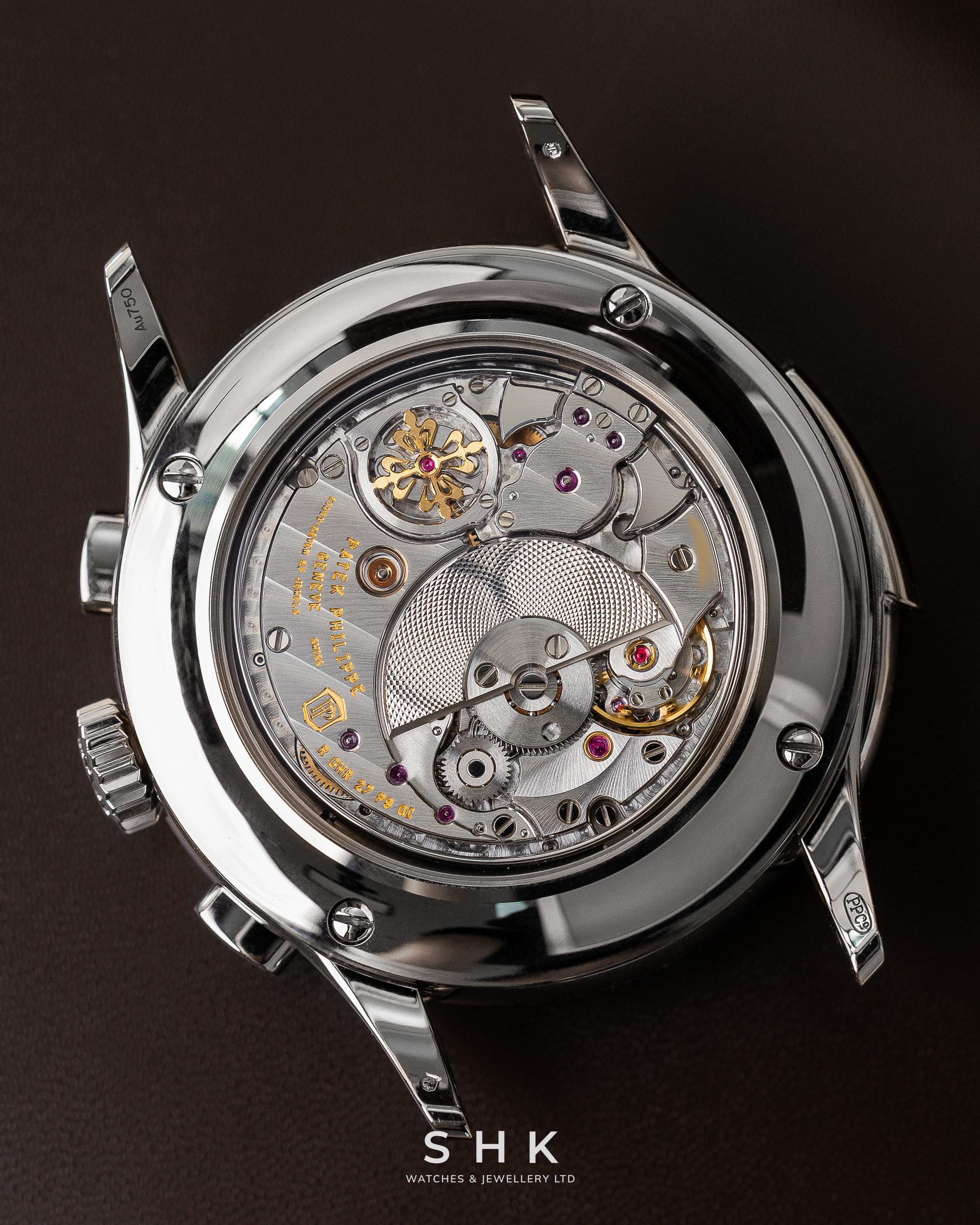 Patek Philippe Quadruple Grand Complications 5308G-001 Minute-Repeater Split-Seconds Chronograph Perpetual Calendar White Gold Ice Blue Dial - Image 7