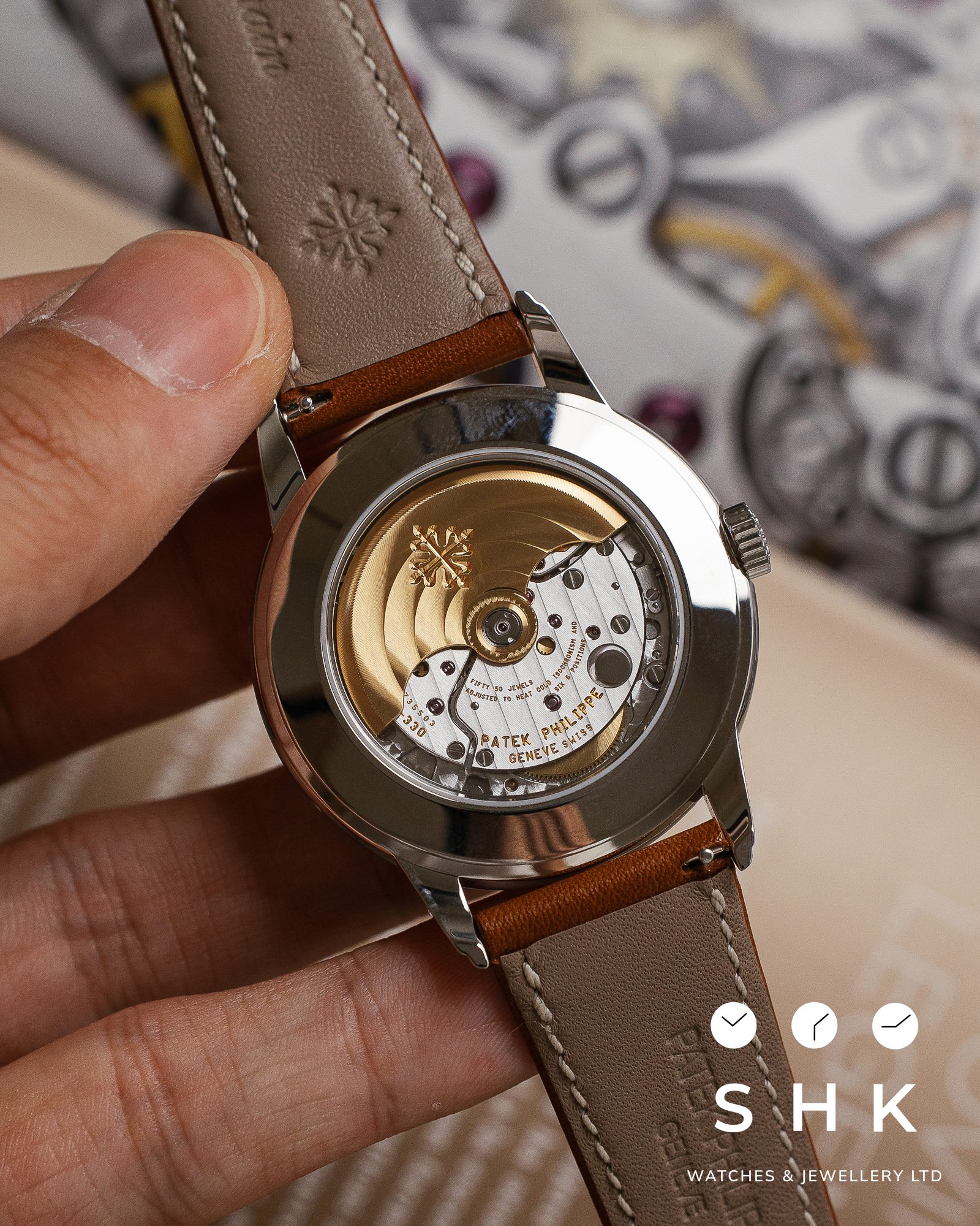 Patek Philippe Complications Calatrava 5212A-001 Weekly Calendar Stainless Steel Silver Opaline Dial - Image 8