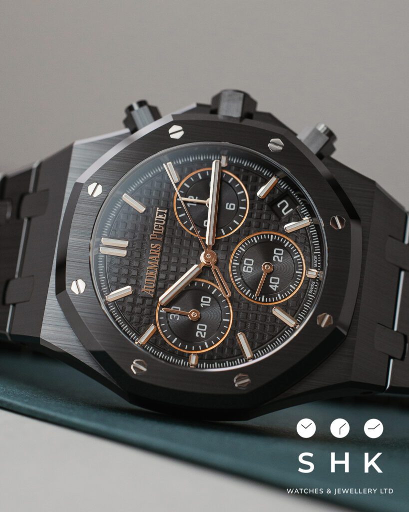 Audemars Piguet Royal Oak 26240CE Chronograph Black Ceramic Black Dial