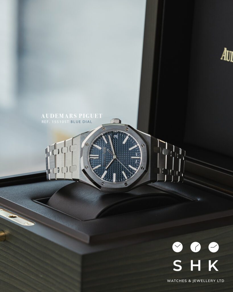 Audemars Piguet Royal Oak Selfwinding 15510ST “50th Anniversary” 41mm Steel Blue Dial