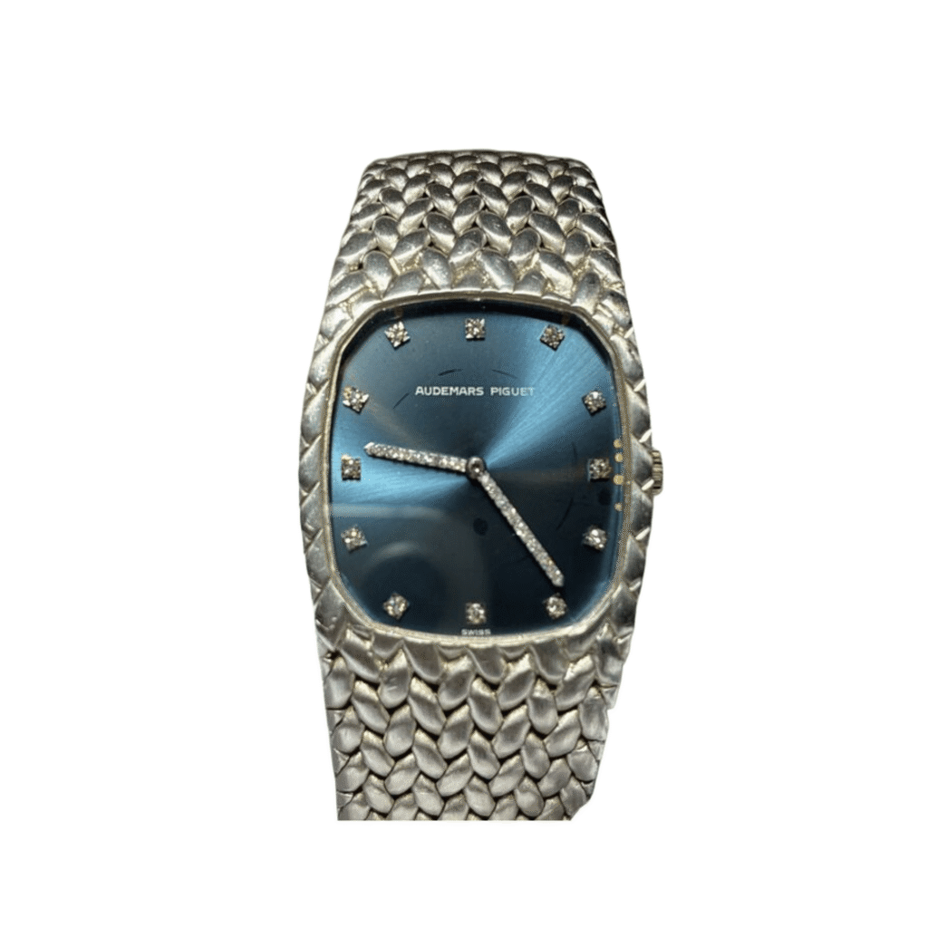 Audemars Piguet Cobra Vintage ‘Ladies’ White Gold Blue Diamond Dial