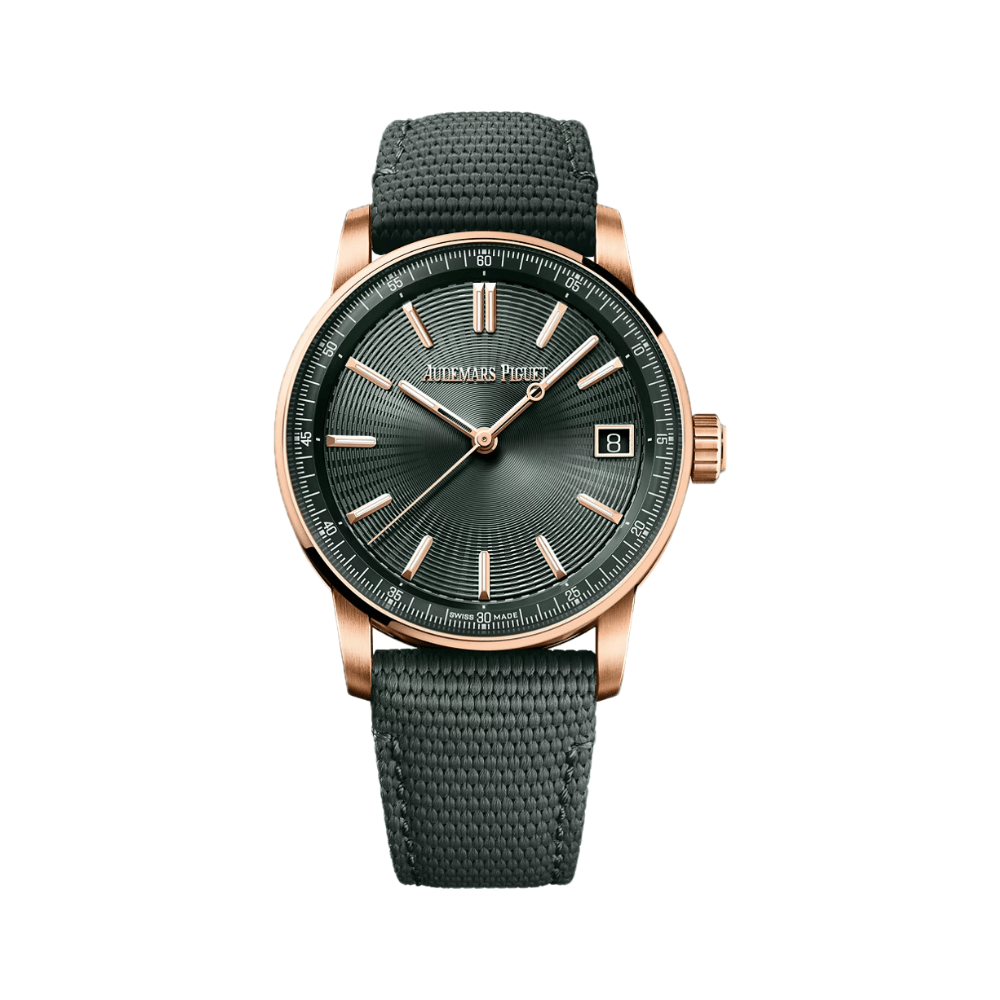 Audemars Piguet Code 11.59 15210OR.OO.A056KB.01 Rose Gold Green Dial