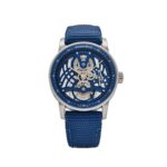 Audemars Piguet Code 11.59 Tourbillon Openworked 26600NB.OO.D346KB.01 White Gold Blue Ceramic Limited Edition Of 50