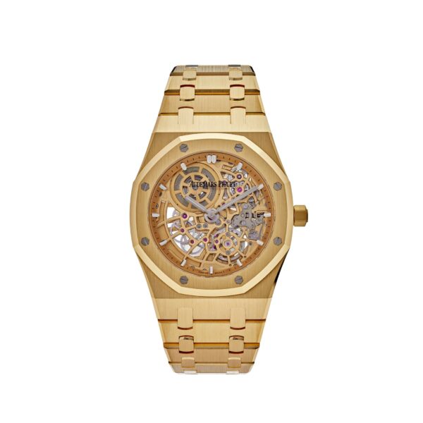 Audemars Piguet Royal Oak 16204BA Jumbo Extra-Thin Yellow Gold Openworked