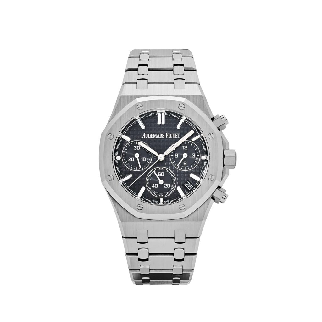Audemars Piguet Royal Oak 26240ST Selfwinding Chronograph ’50th Anniversary’ Stainless Steel Black Dial