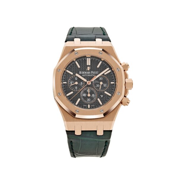 Audemars Piguet Royal Oak 26320OR Chronograph Rose Gold Black Dial