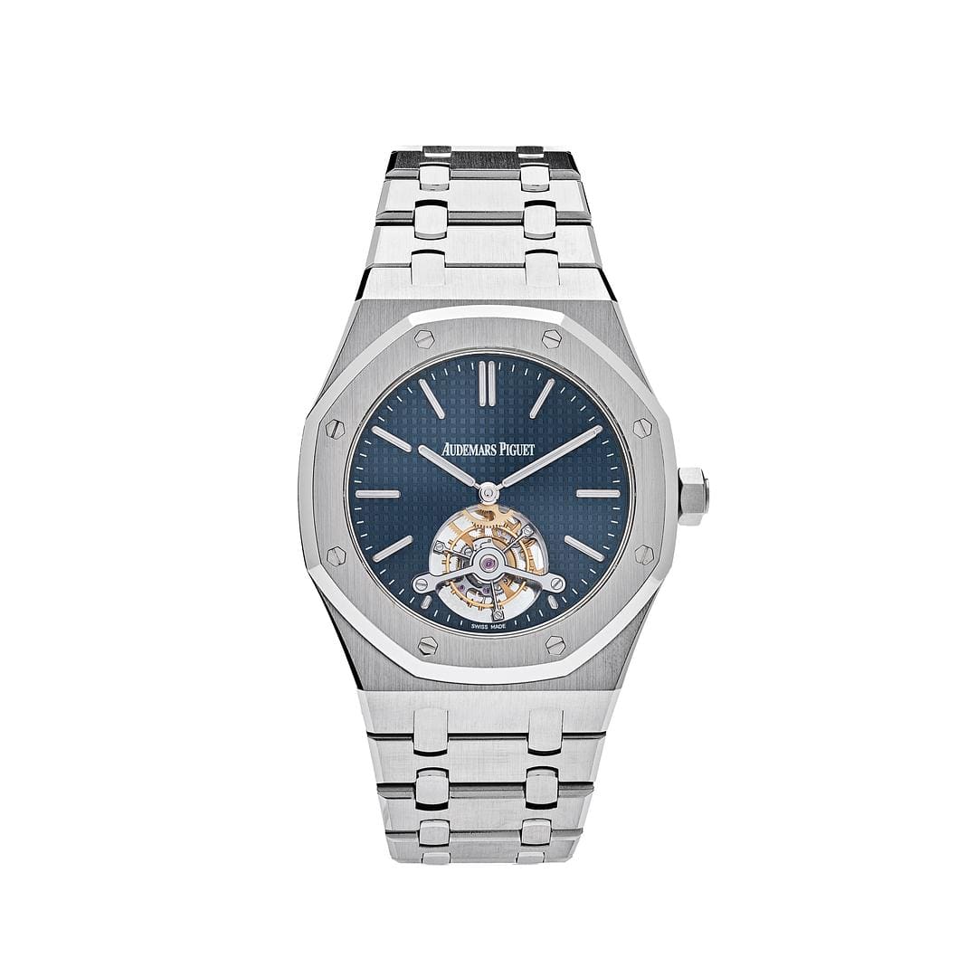 Audemars Piguet Royal Oak 26510ST Tourbillon Extra-Thin Steel Blue Dial