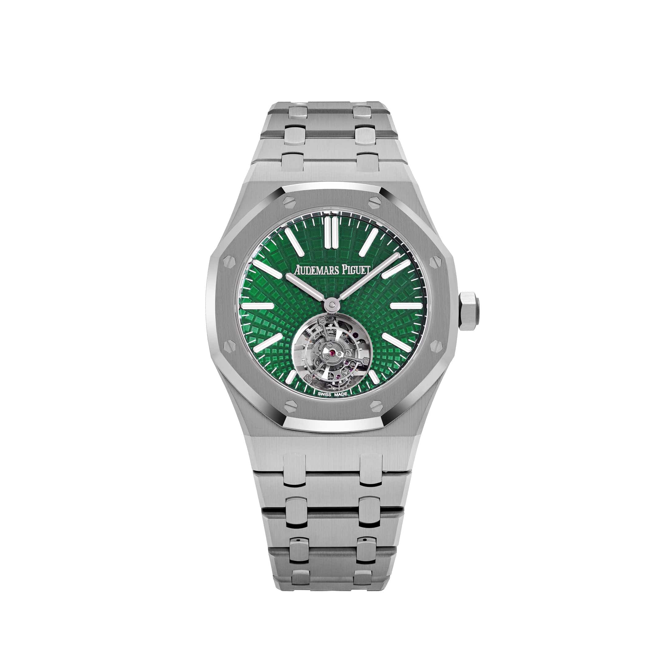 Audemars Piguet Royal Oak 26534TI Flying Tourbillon Titanium Green Dial Limited Edition Of 50