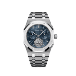 Audemars Piguet Royal Oak 26545XT Extra-Thin Flying Tourbillon Chronograph RD5 Titanium Blue Dial Limited Edition Of 150