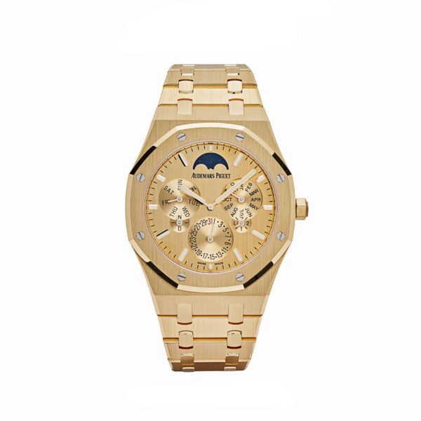 Audemars Piguet Royal Oak 26586BA Perpetual Calendar RD2 Ultra-Thin 'Greater China Edition' Yellow Gold Champagne Dial Limited Edition Of 88