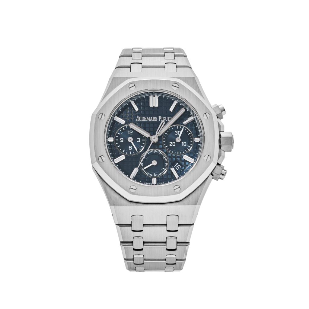 Audemars Piguet Royal Oak 26715ST Selfwinding Chronograph Stainless Steel Blue Dial