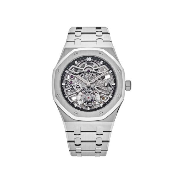 Audemars Piguet Royal Oak 26735ST '50th Anniversary' Flying Tourbillon Stainless Steel Openworked
