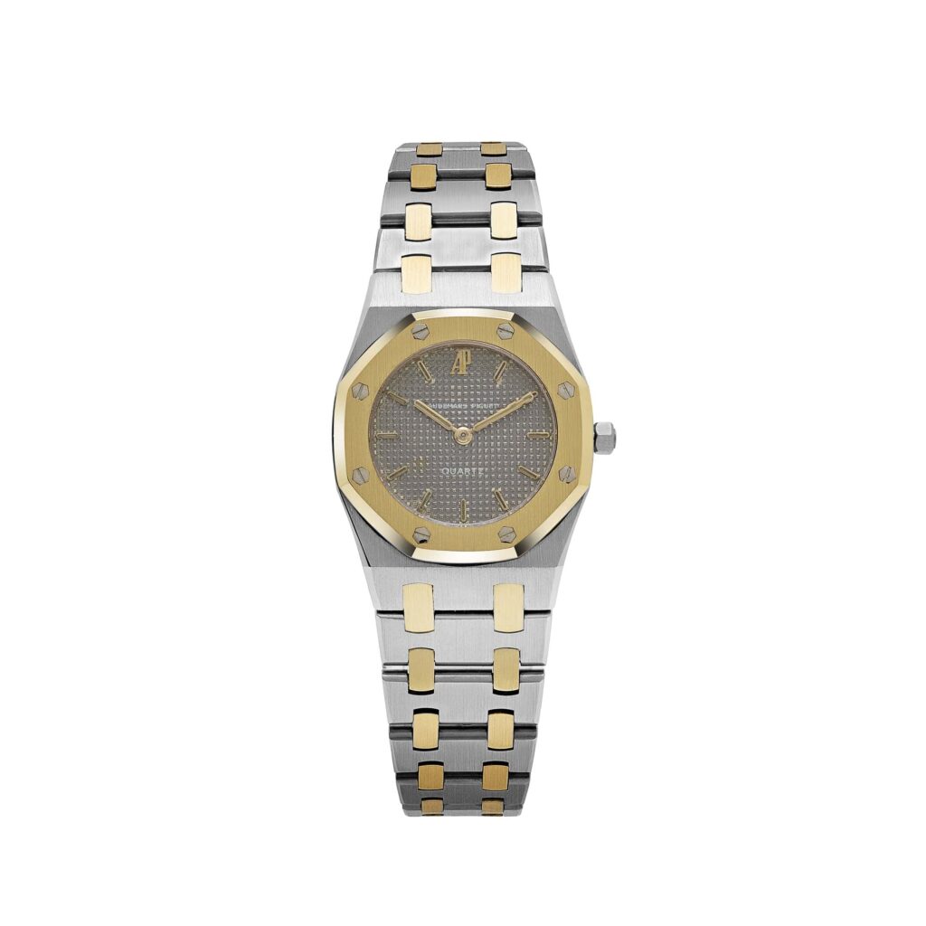 Audemars Piguet Royal Oak 6007SA ‘Ladies’ Stainless Steel Yellow Gold Grey Dial