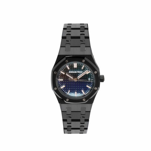 Audemars Piguet Royal Oak 77350CE Selfwinding 'Ladies' 'Carolina Bucci' Black Ceramic Rainbow Dial Limited Edition Of 300