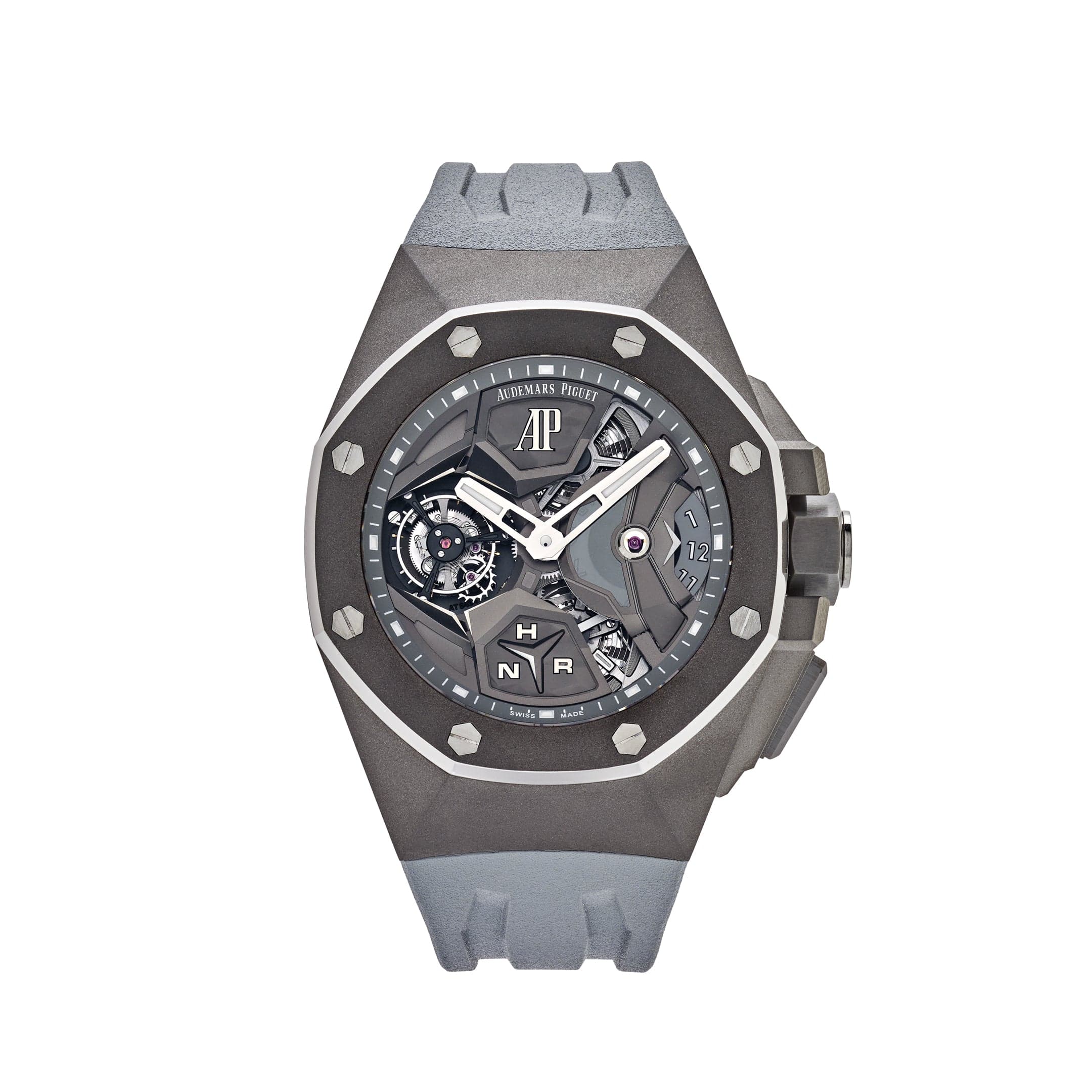 Audemars Piguet Royal Oak Concept 26589TI Flying Tourbillon GMT Titanium Limited Edition Of 30