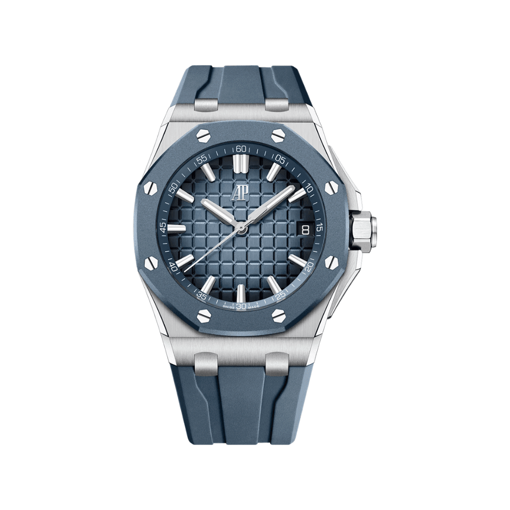 Audemars Piguet Royal Oak Offshore 15605SK Steel Smoked Blue Dial