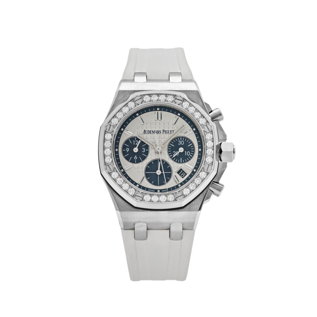 Audemars Piguet Royal Oak Offshore 26231ST Stainless Steel Silver Dial Diamond Bezel