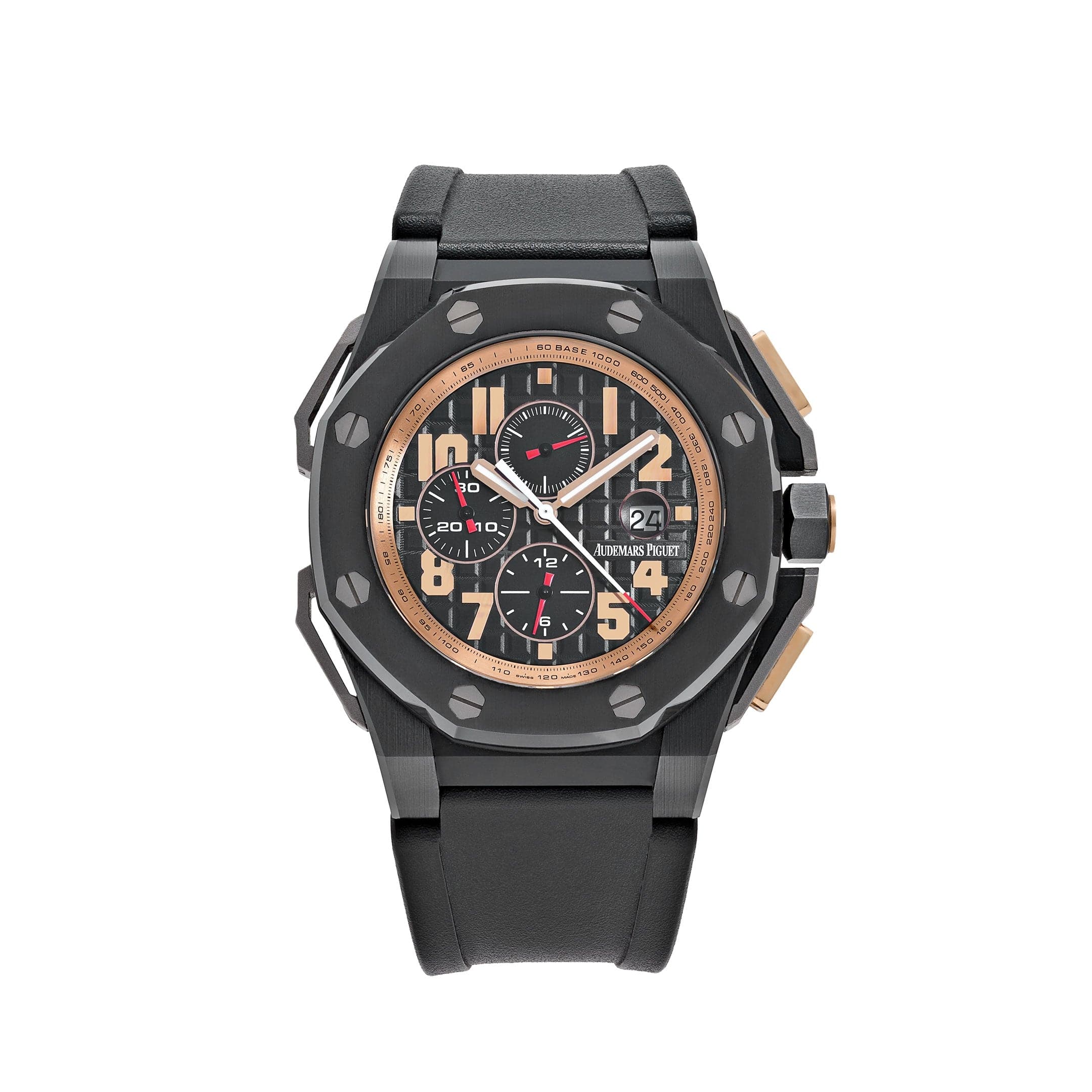 Audemars Piguet Royal Oak Offshore 26378IO 'Arnold Schwarzenegger The Legacy Chronograph' Black Ceramic Black Dial