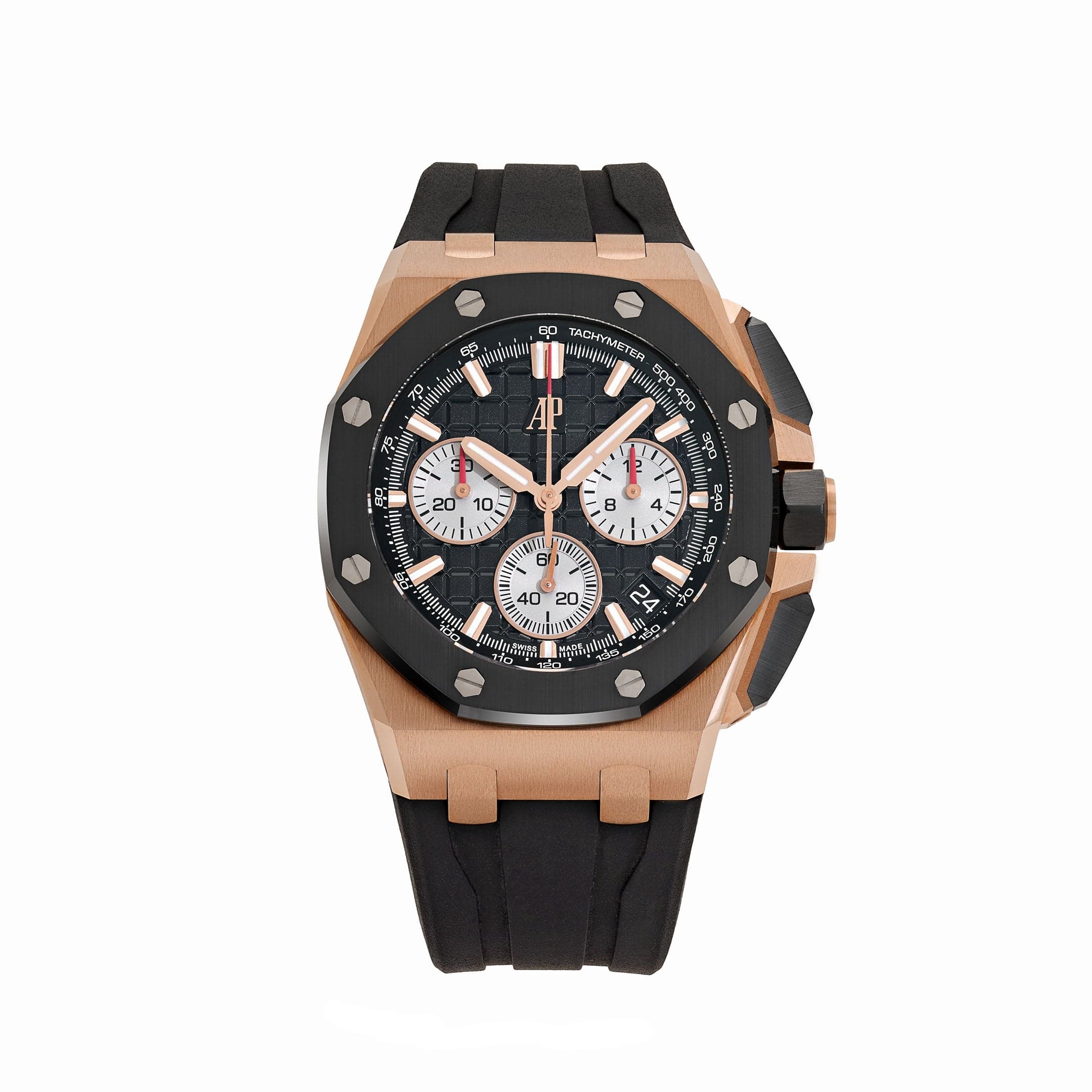 Audemars Piguet Royal Oak Offshore 26420RO Chronograph Rose Gold Black Dial
