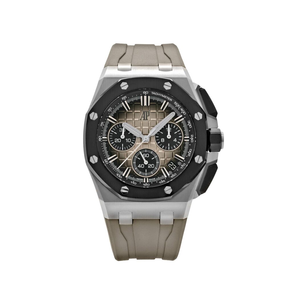 Audemars Piguet Royal Oak Offshore 26420SO Chronograph Stainless Steel Smoked Light Brown Dial