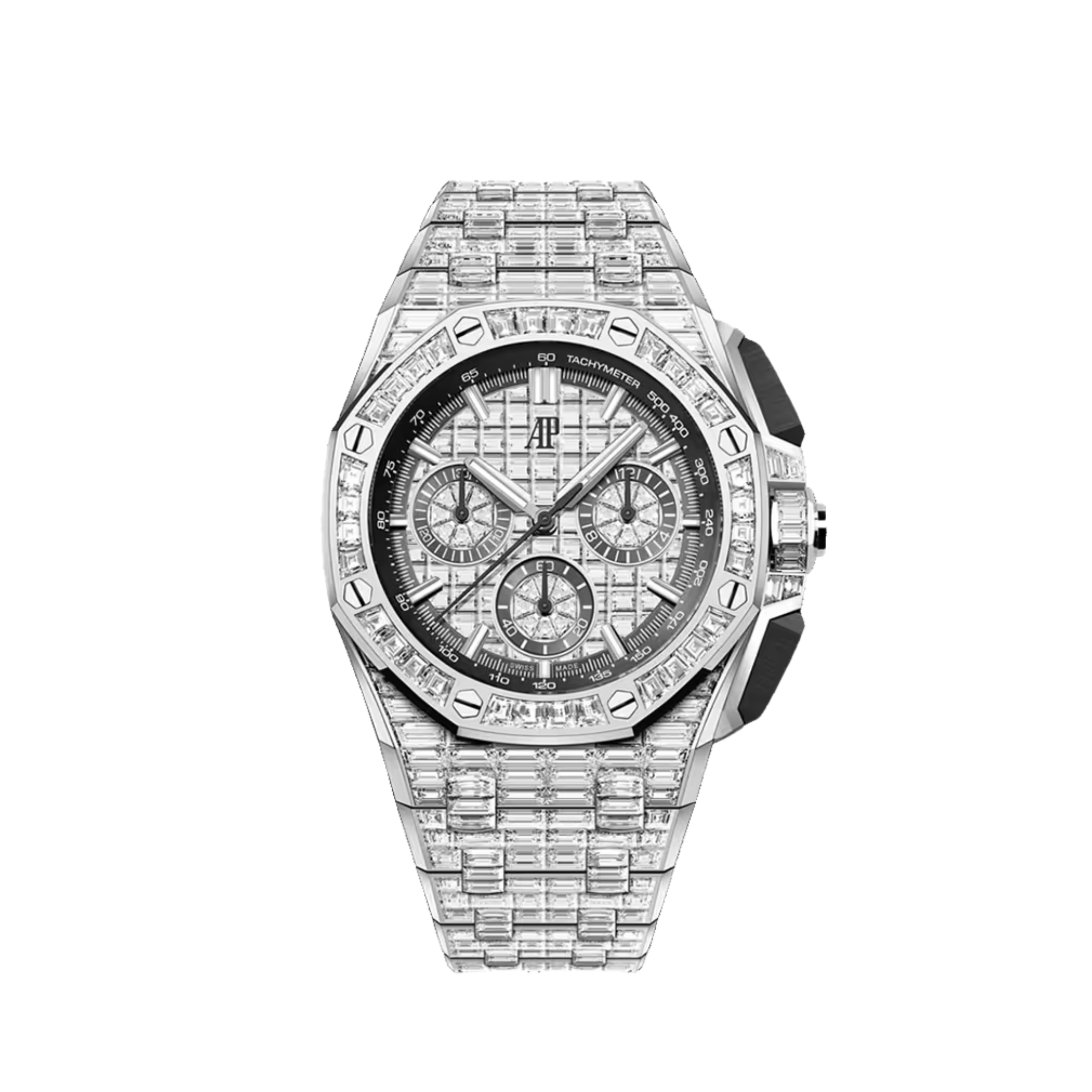 Audemars Piguet Royal Oak Offshore 26425BC Chronograph White Gold Diamond Set