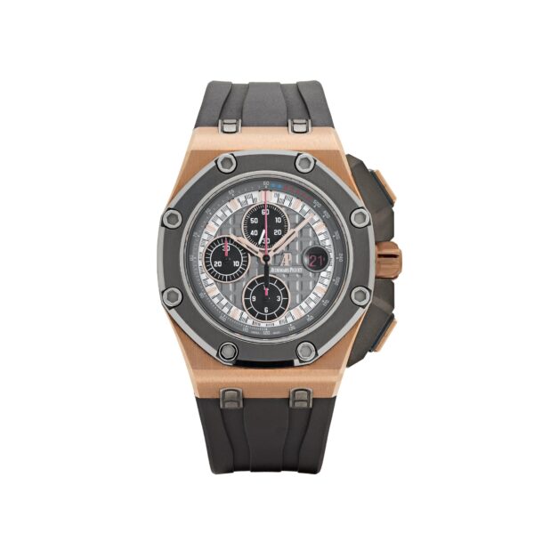 Audemars Piguet Royal Oak Offshore 26568OM 'Michael Schumacher' Chronograph Rose Gold Grey Dial Limited Edition Of 500