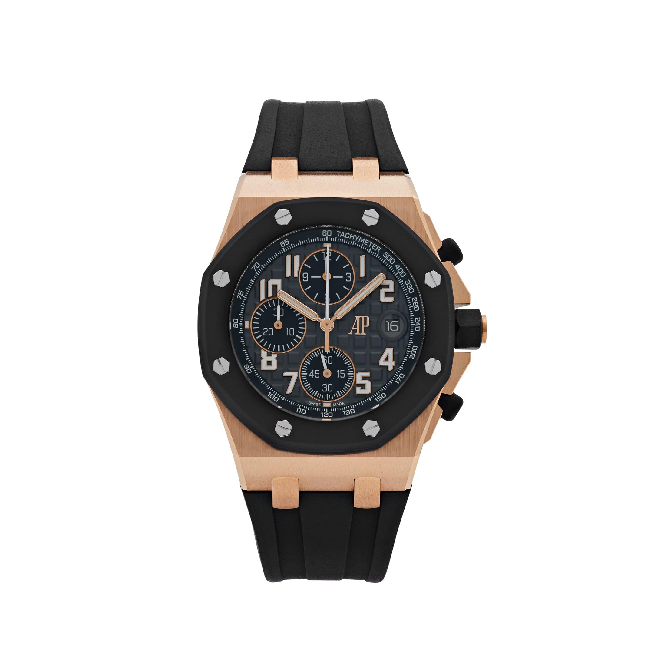 Audemars Piguet Royal Oak Offshore 26238OK Chronograph Rose Gold Black Dial