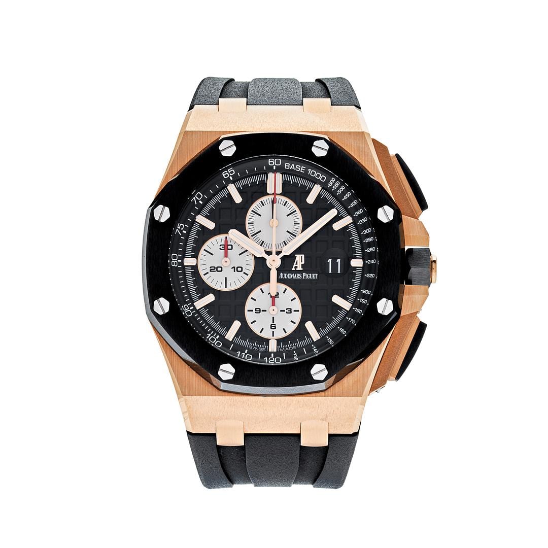 Audemars Piguet Royal Oak Offshore 26400RO Chronograph Rose Gold Black Dial