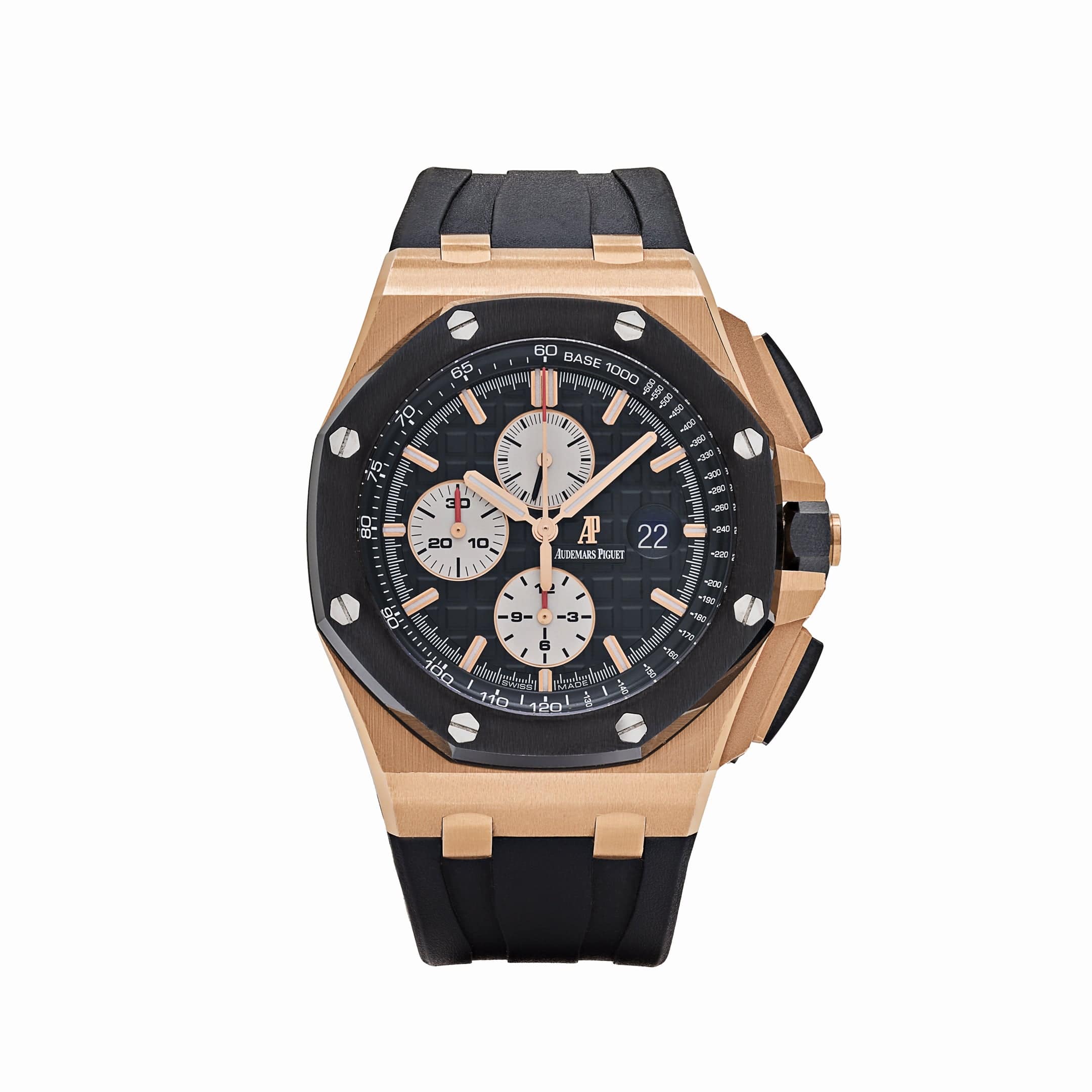 Audemars Piguet Royal Oak Offshore Chronograph 26401RO Rose Gold Black Dial