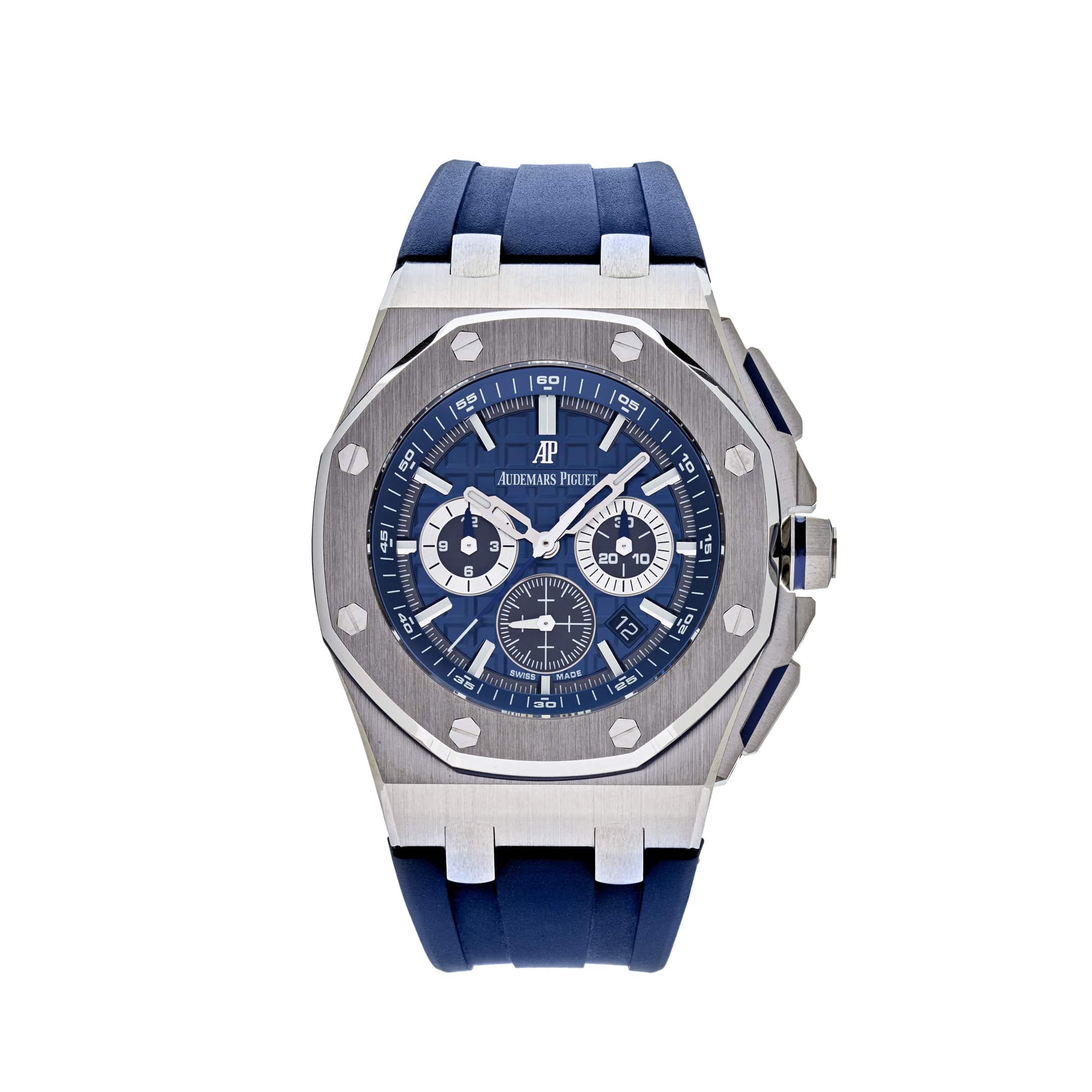 Audemars Piguet Royal Oak Offshore 26480TI Chronograph Titanium Blue Dial