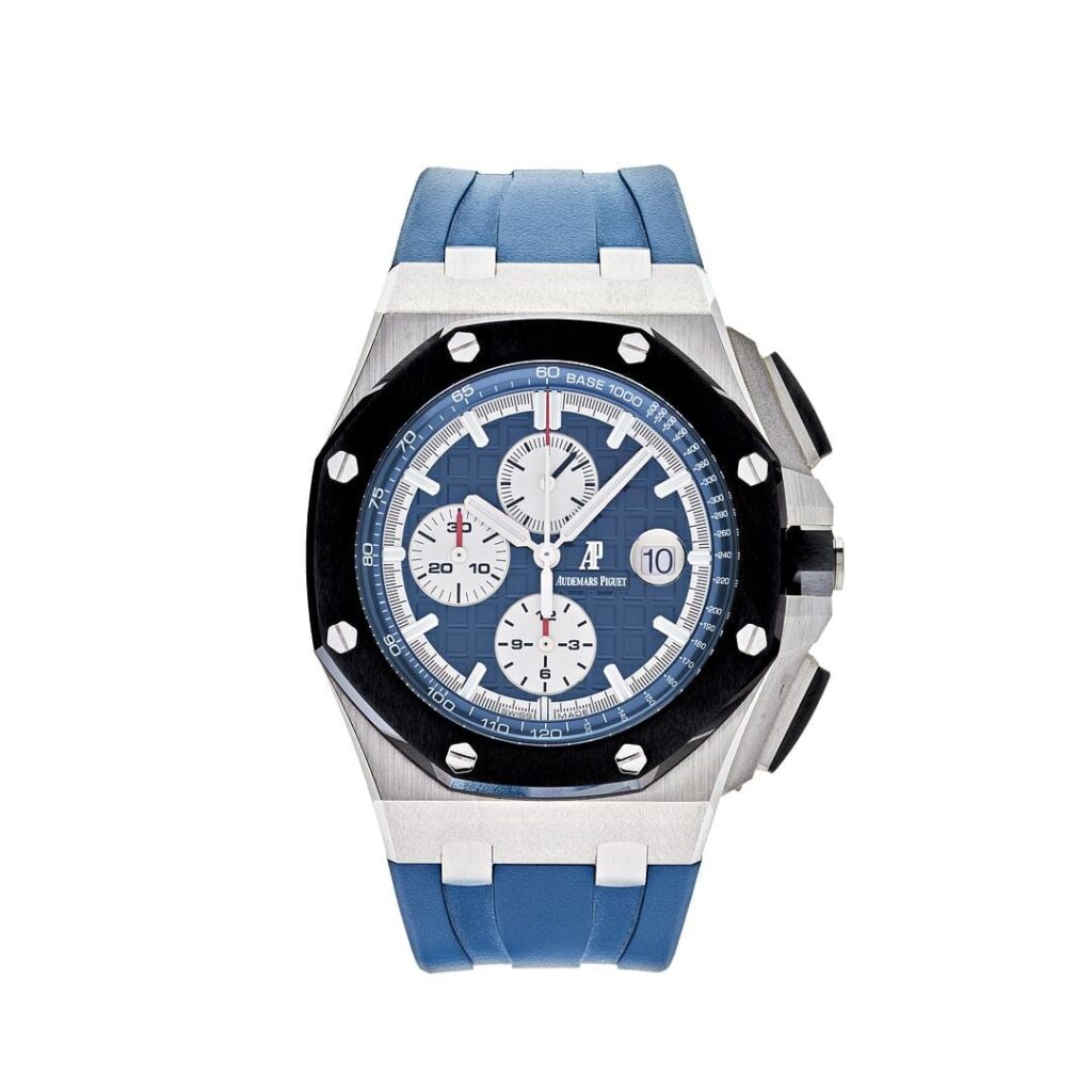 Audemars Piguet Royal Oak Offshore 26401PO Chronograph Platinum Blue Dial