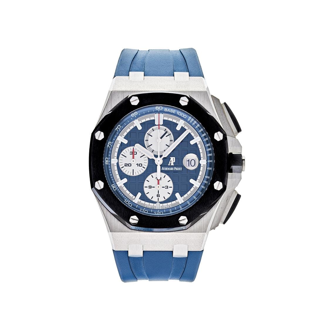 Audemars Piguet Royal Oak Offshore 26401PO Chronograph Platinum Blue Dial