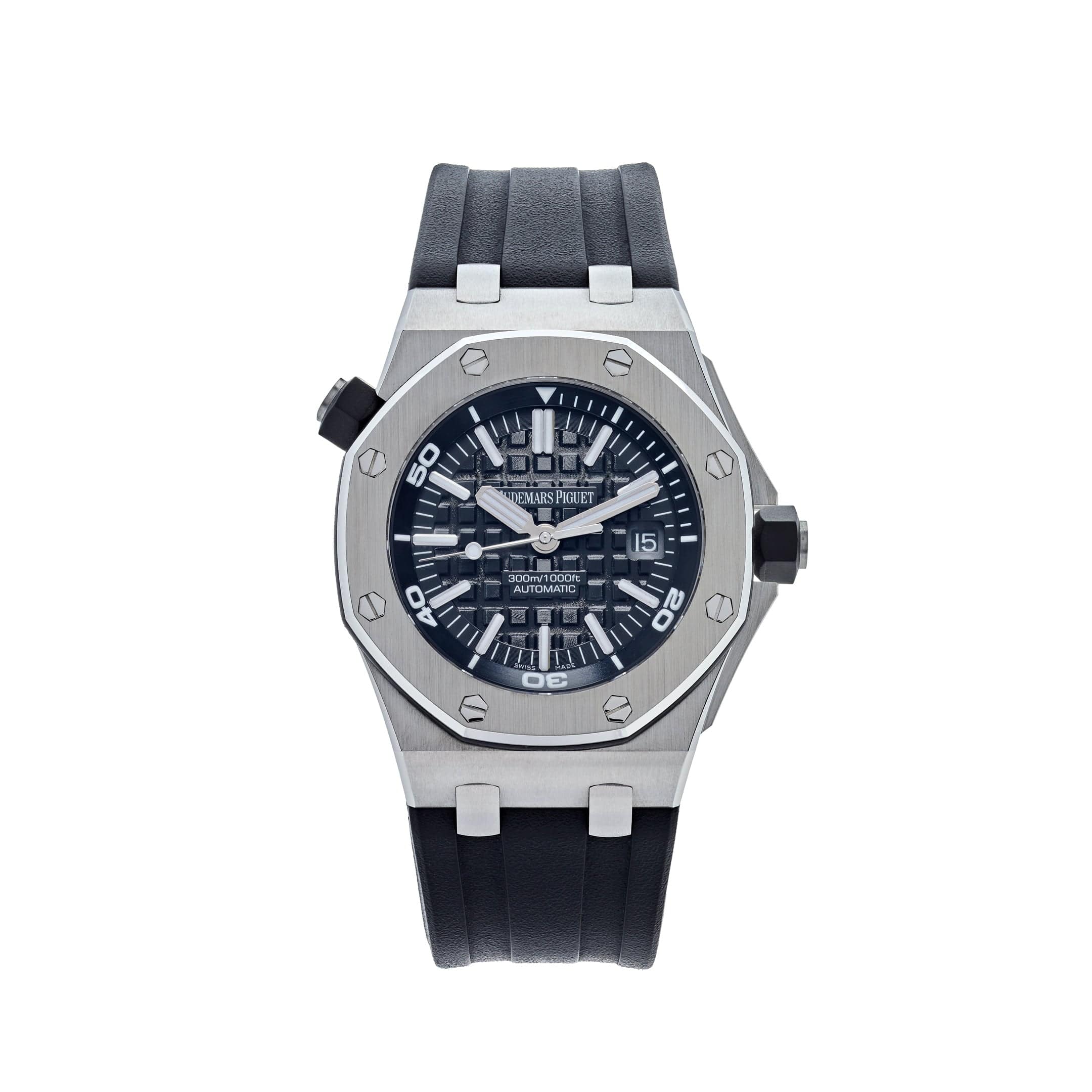 Audemars Piguet Royal Oak Offshore 15703ST Diver Steel Black Dial
