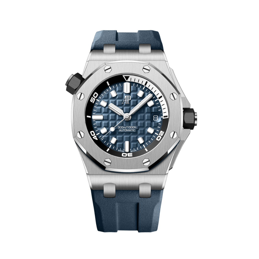 Audemars Piguet Royal Oak Offshore 15720ST Diver Stainless Steel Blue Dial