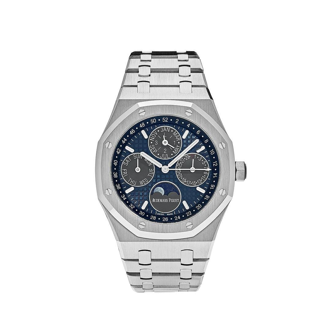 Audemars Piguet Royal Oak Perpetual Calendar 26574TI Titanium Blue Dial