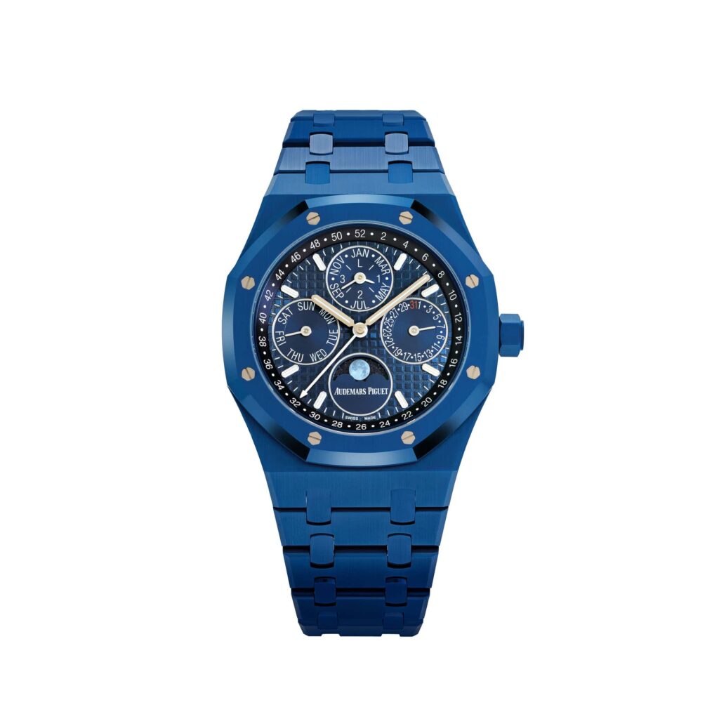 Audemars Piguet Royal Oak Perpetual Calendar 26579CS Blue Ceramic Blue Dial