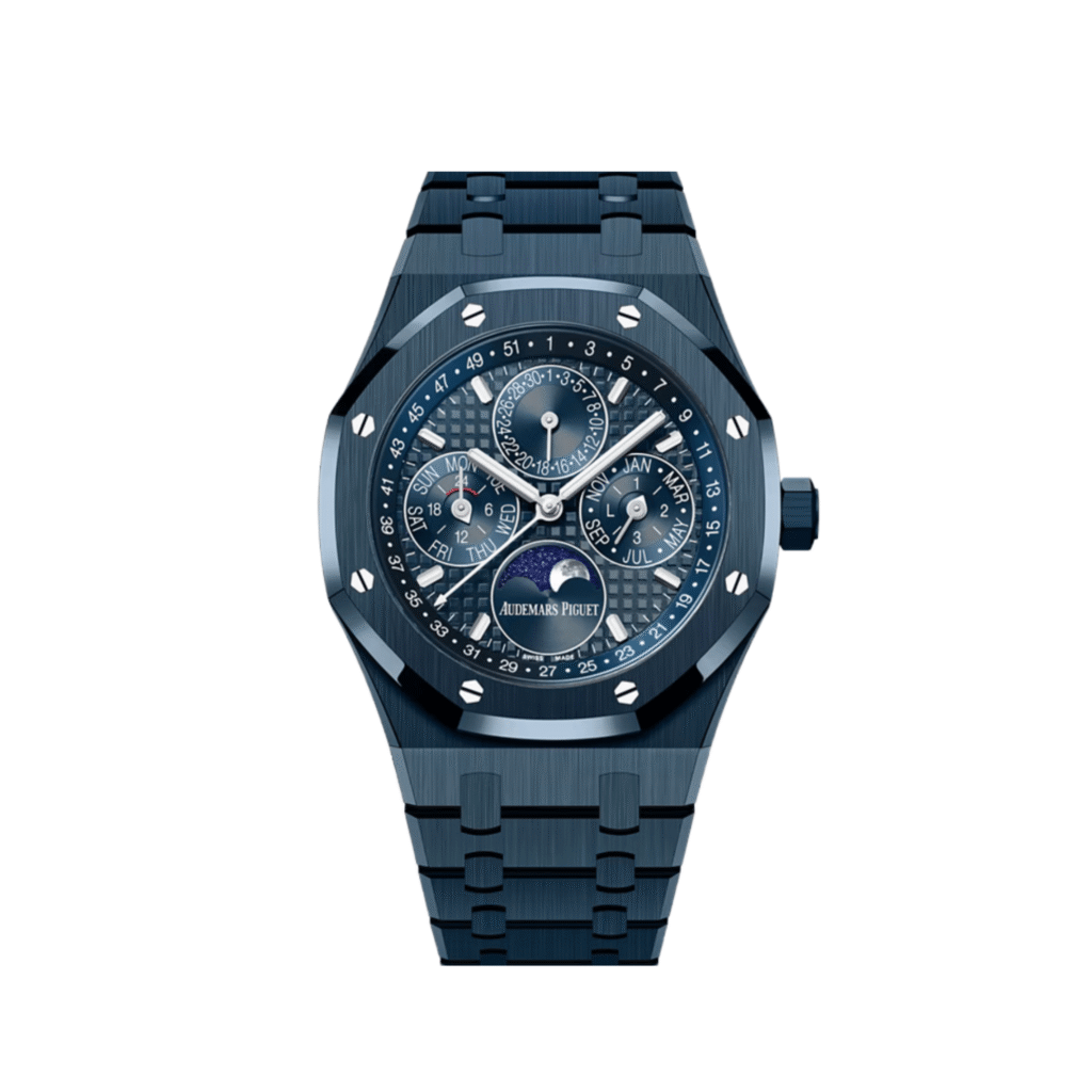 Audemars Piguet Royal Oak Perpetual Calendar 26674CD Bleu Nuit Nuage 50 Blue Ceramic