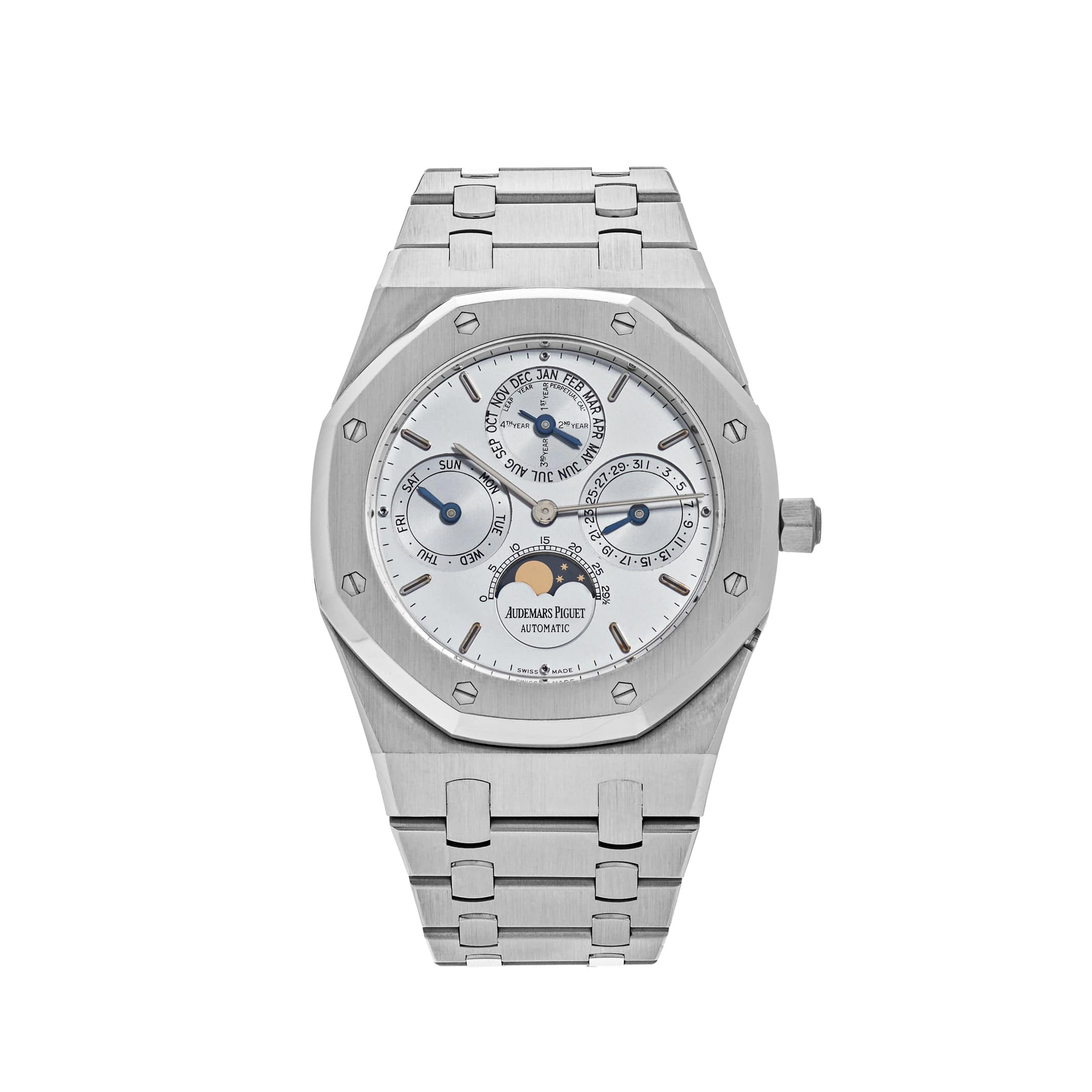 Audemars Piguet Royal Oak Perpetual Calendar 25820ST Stainless Steel Smooth Grey Dial