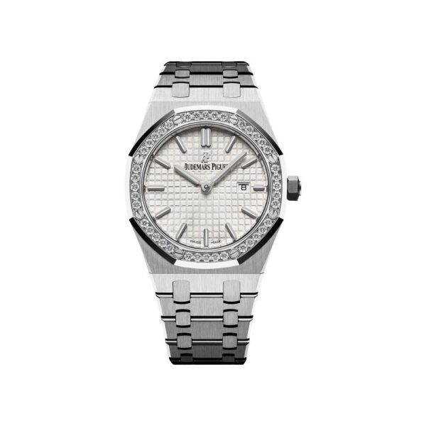 Audemars Piguet Royal Oak Quartz 67651ST 'Ladies' Stainless Steel Diamond Bezel