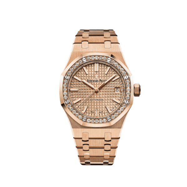 Audemars Piguet Royal Oak Selfwinding 15451OR 'Ladies' Rose Gold Diamond Bezel