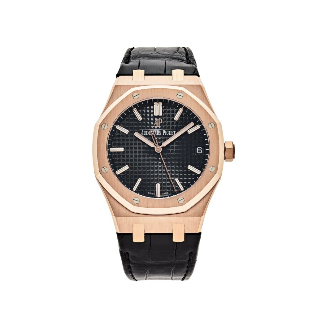 Audemars Piguet Royal Oak Selfwinding 15500OR Rose Gold Black Dial