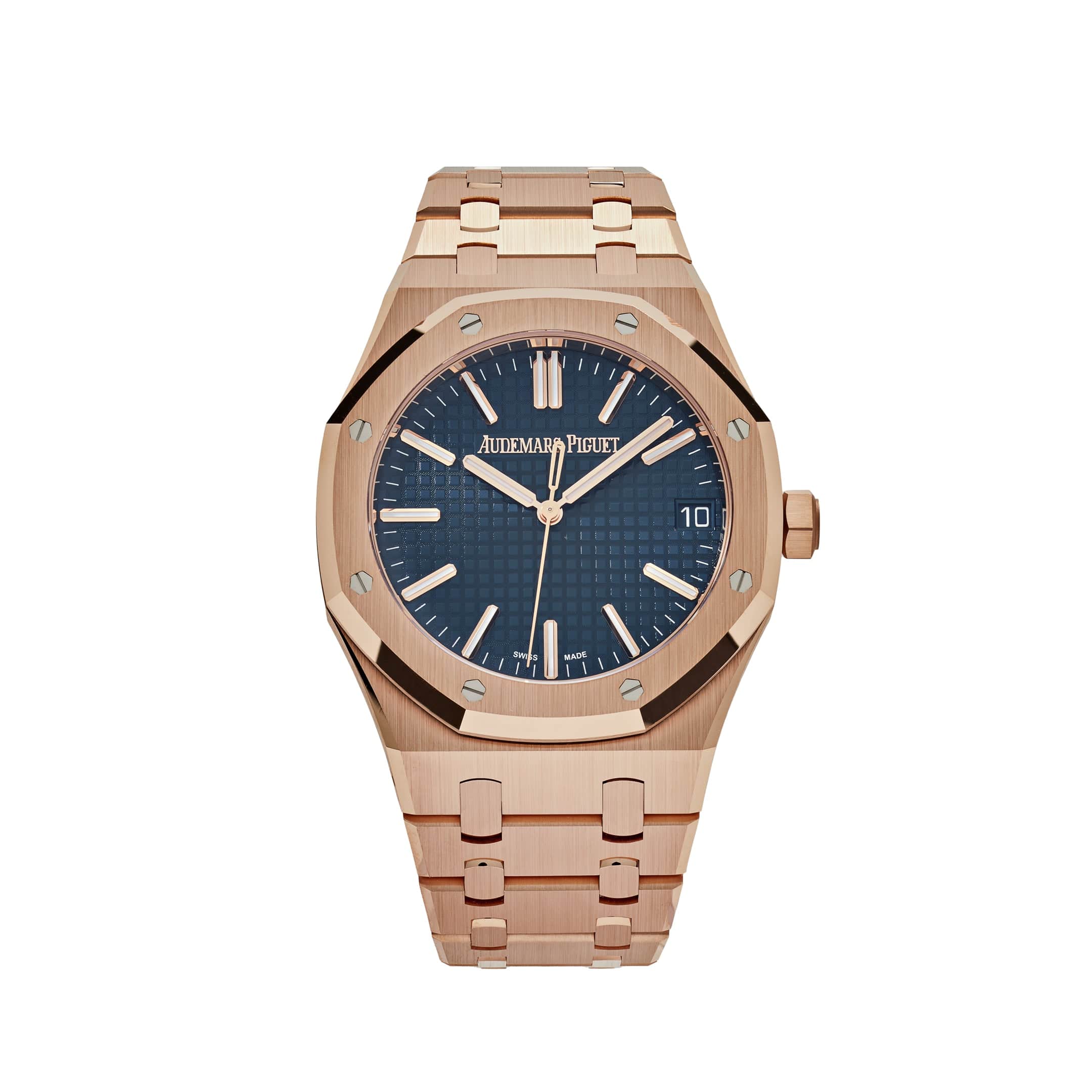 Audemars Piguet Royal Oak 15510OR Rose Gold Blue Dial
